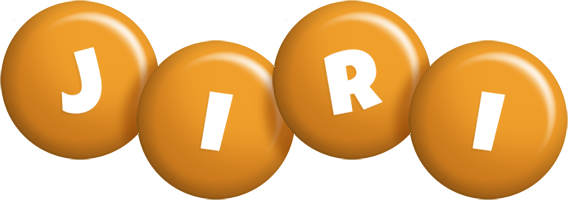 Jiri candy-orange logo