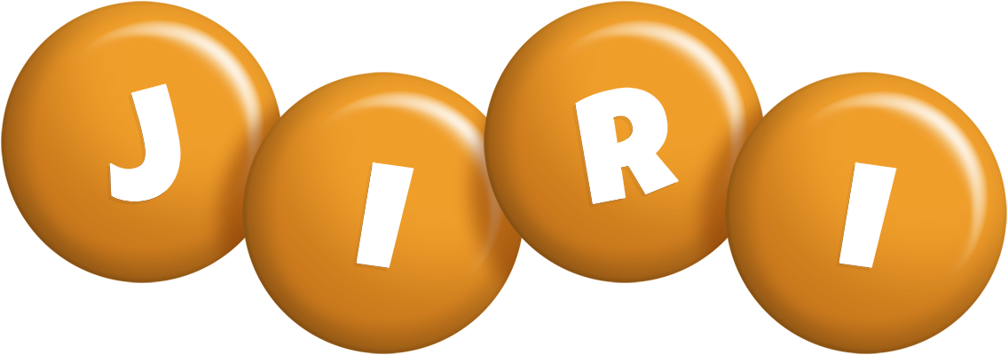 Jiri candy-orange logo