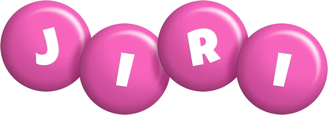 Jiri candy-pink logo