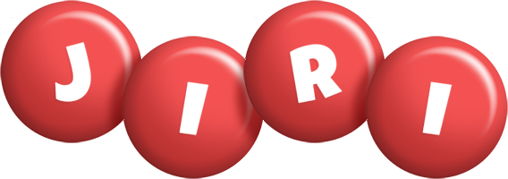 Jiri candy-red logo