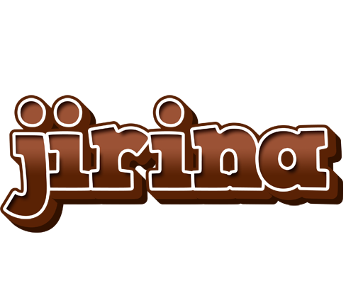 Jirina brownie logo
