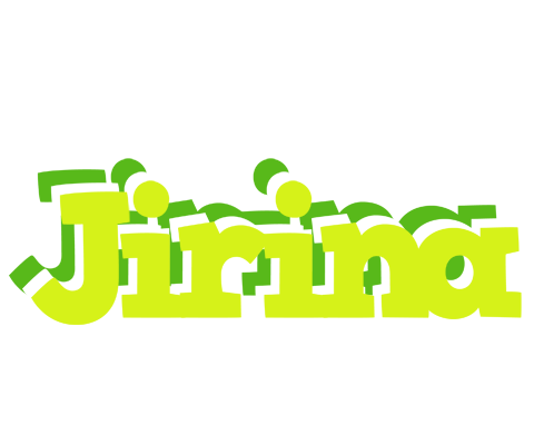Jirina citrus logo