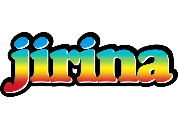 Jirina color logo