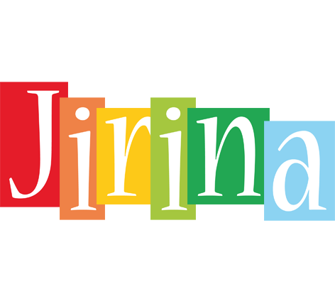 Jirina colors logo
