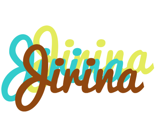 Jirina cupcake logo