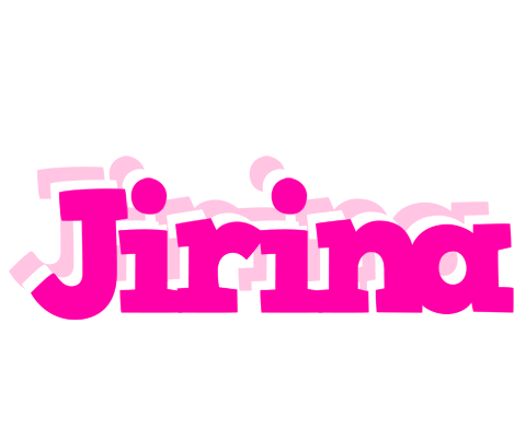 Jirina dancing logo