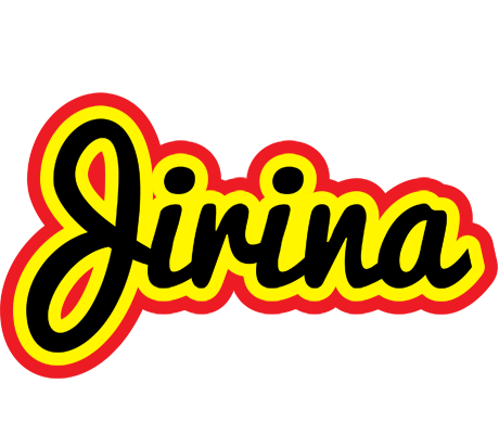 Jirina flaming logo