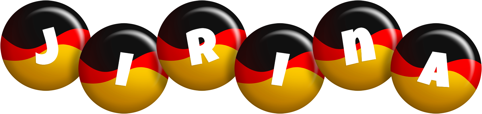 Jirina german logo
