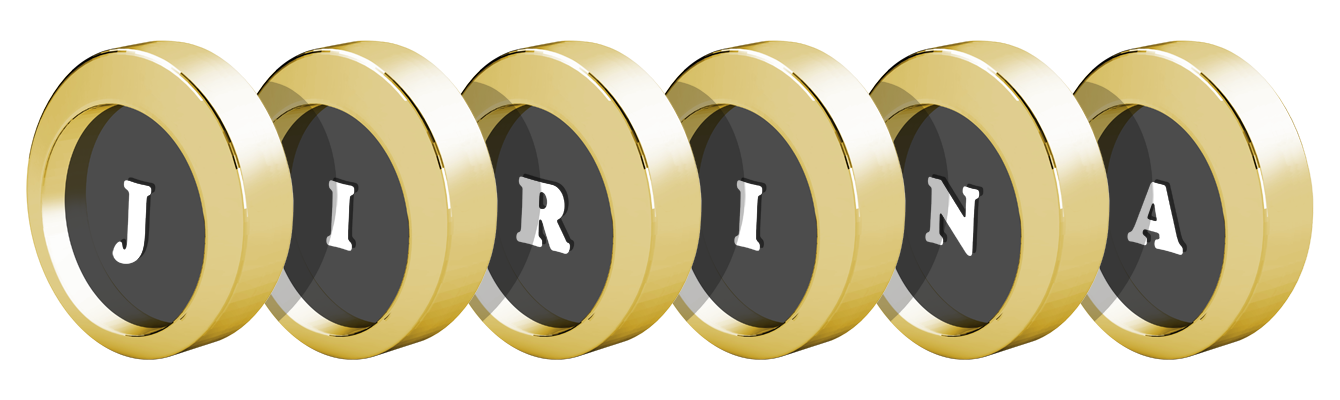 Jirina gold logo
