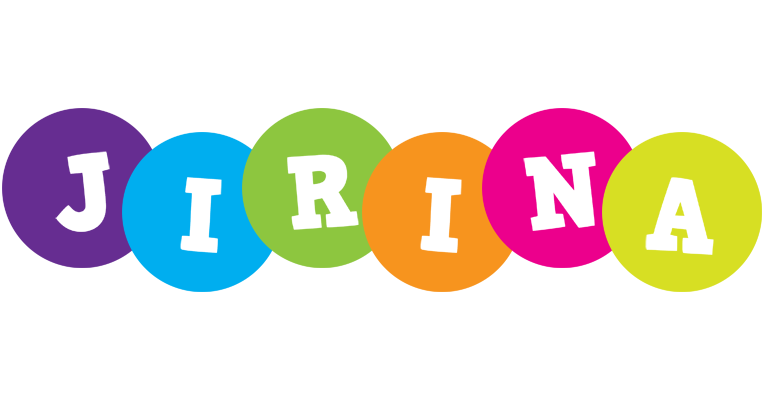 Jirina happy logo