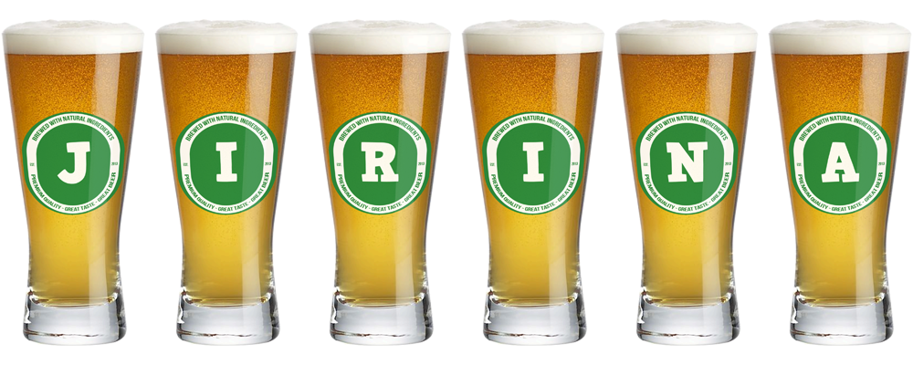 Jirina lager logo