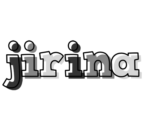 Jirina night logo