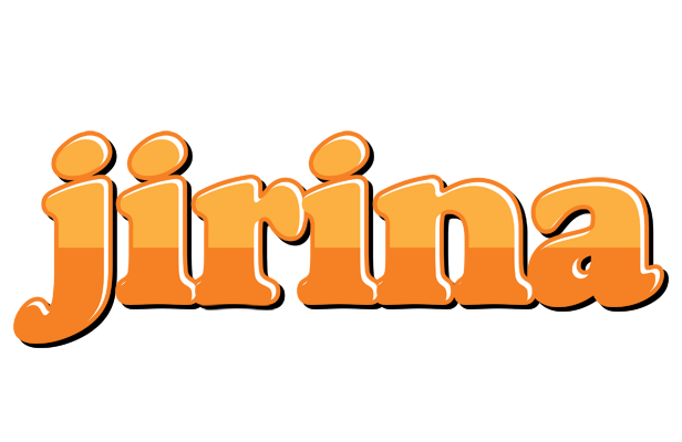 Jirina orange logo