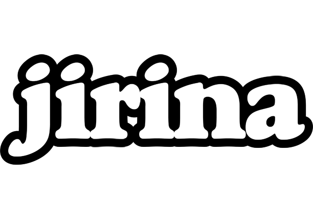 Jirina panda logo