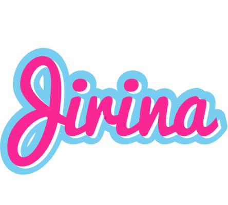 Jirina popstar logo