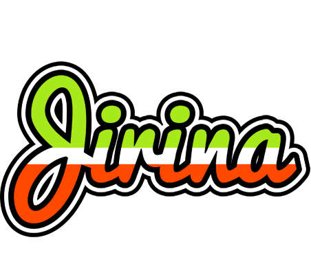 Jirina superfun logo