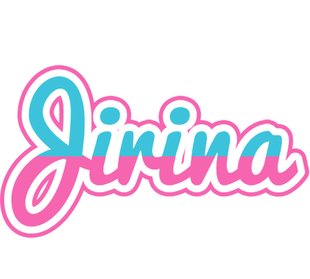 Jirina woman logo
