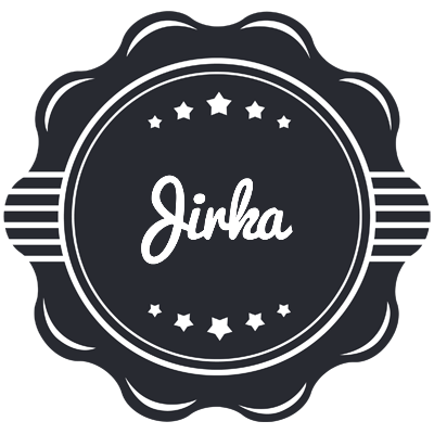 Jirka badge logo