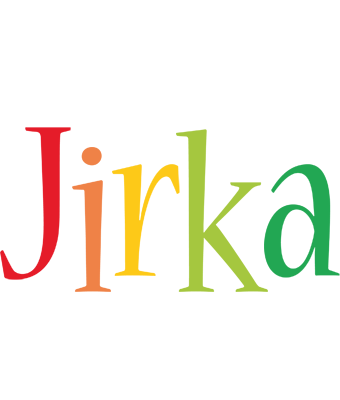 Jirka birthday logo