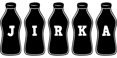 Jirka bottle logo