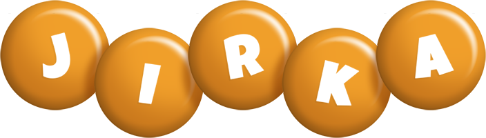 Jirka candy-orange logo