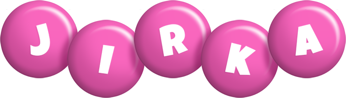 Jirka candy-pink logo
