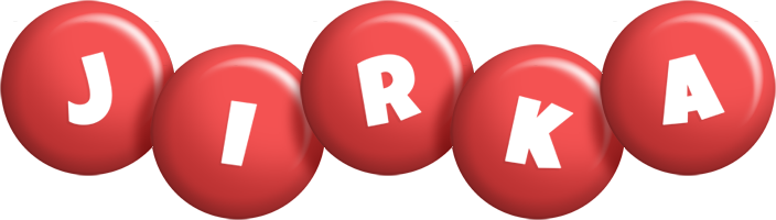 Jirka candy-red logo