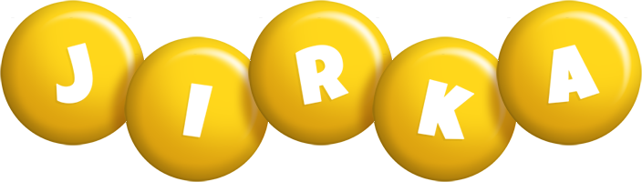 Jirka candy-yellow logo