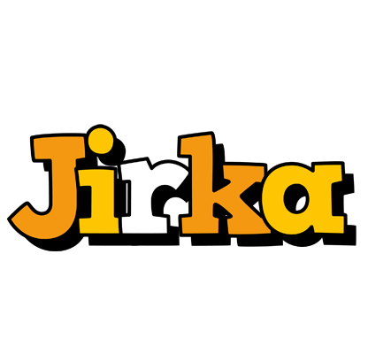 Jirka cartoon logo