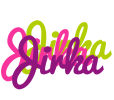 Jirka flowers logo