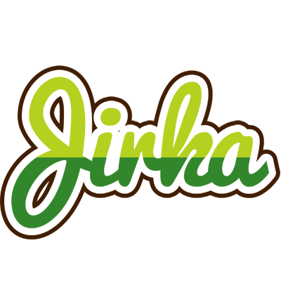 Jirka golfing logo