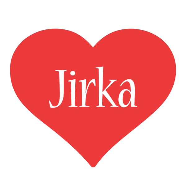 Jirka love logo