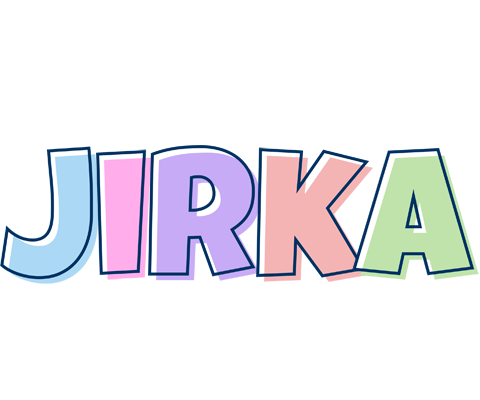 Jirka pastel logo