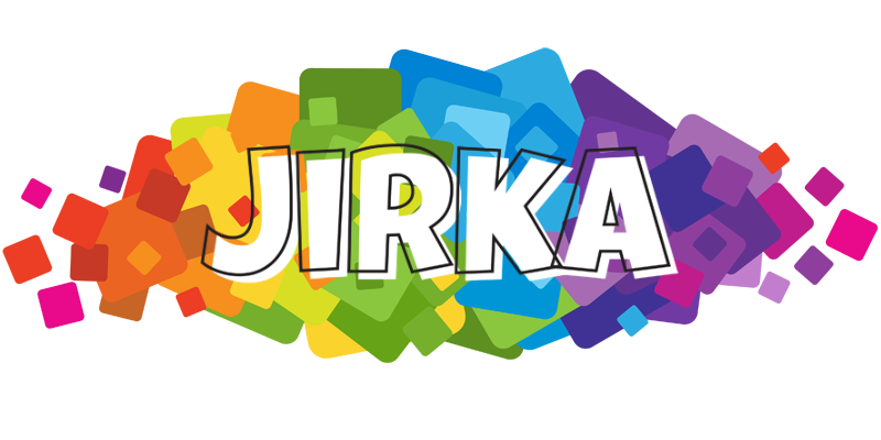 Jirka pixels logo
