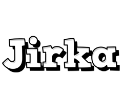 Jirka snowing logo