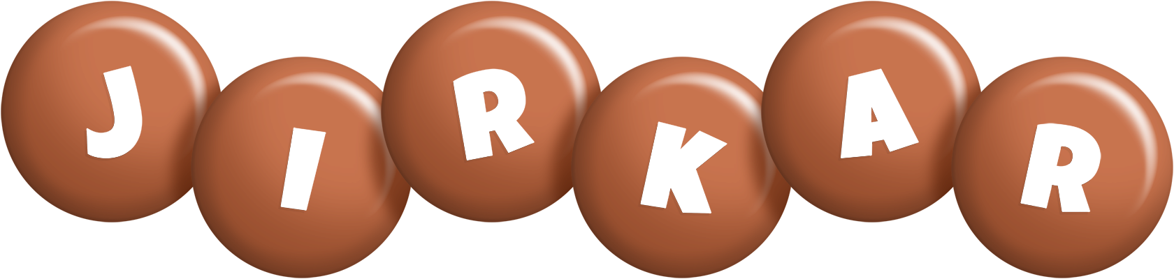 Jirkar candy-brown logo