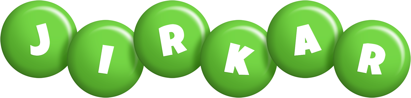 Jirkar candy-green logo