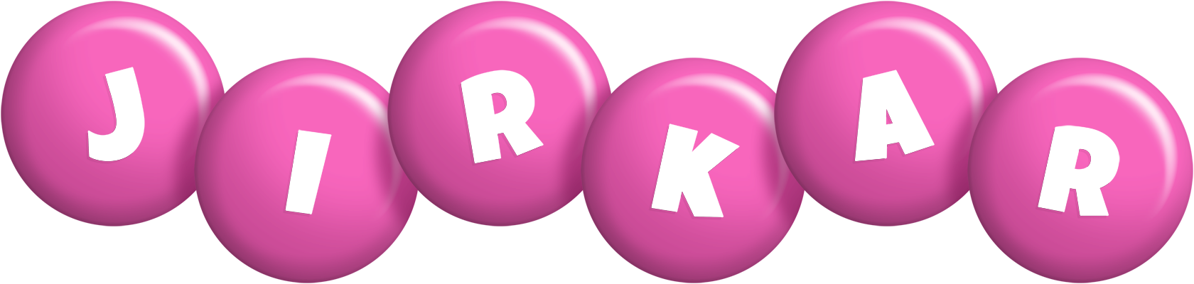 Jirkar candy-pink logo