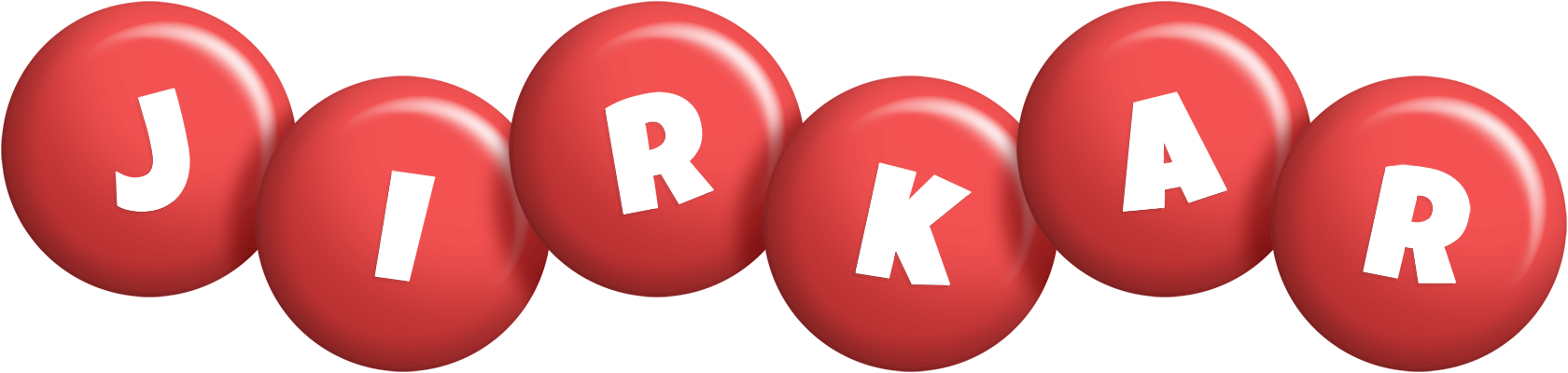 Jirkar candy-red logo