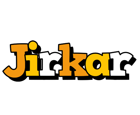 Jirkar cartoon logo