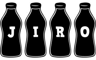Jiro bottle logo