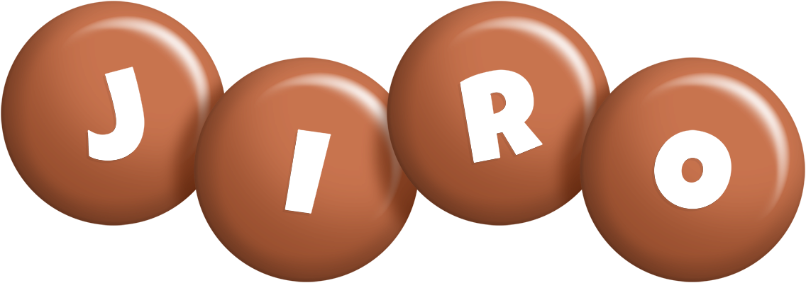 Jiro candy-brown logo