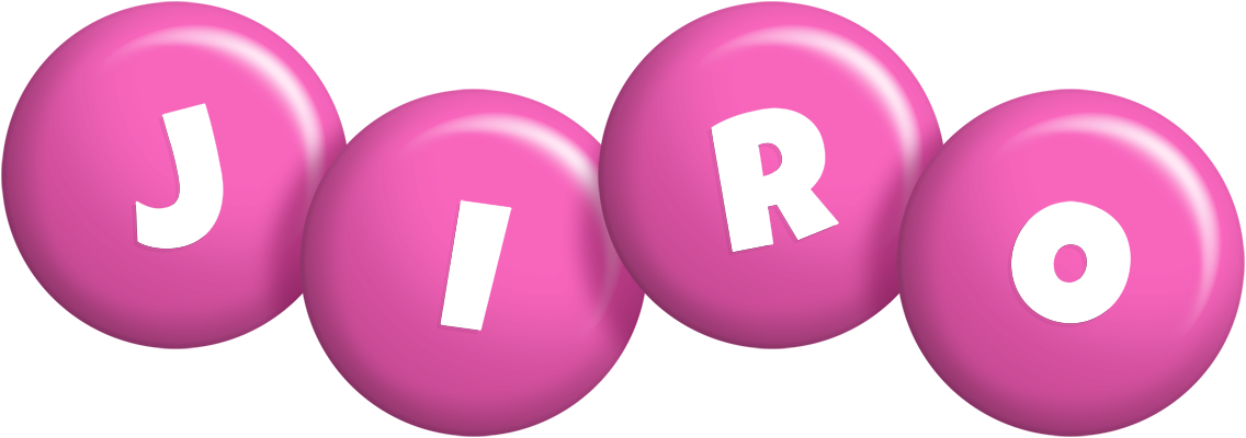 Jiro candy-pink logo