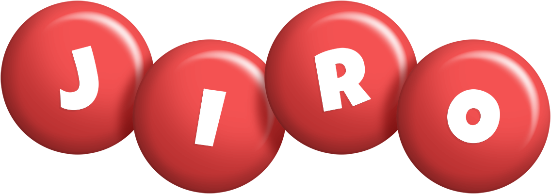Jiro candy-red logo