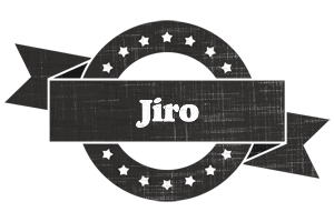 Jiro grunge logo