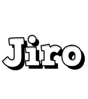 Jiro snowing logo