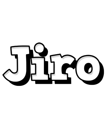 Jiro snowing logo