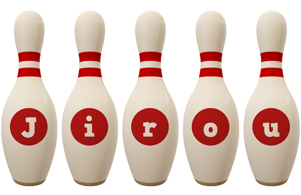 Jirou bowling-pin logo