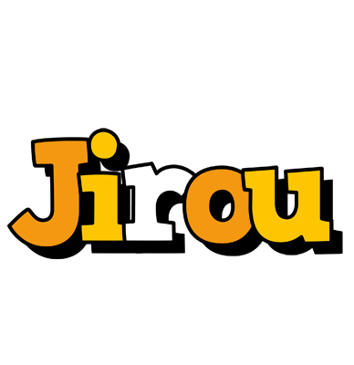 Jirou cartoon logo