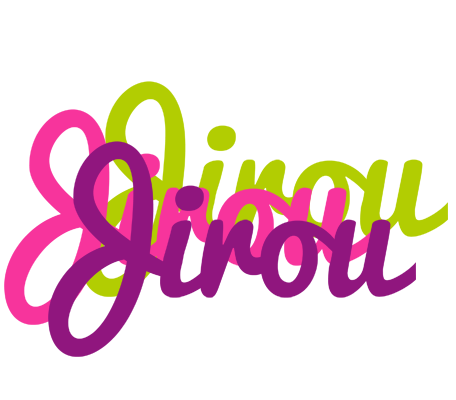 Jirou flowers logo
